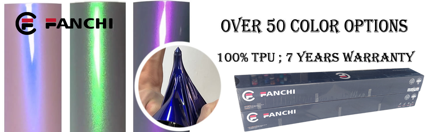 Защитная пленка для краски из TPU изменяющий цвет
